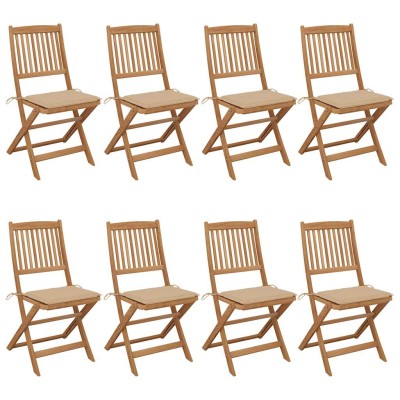 Folding garden chairs with...
