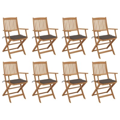 Folding outdoor chairs with...