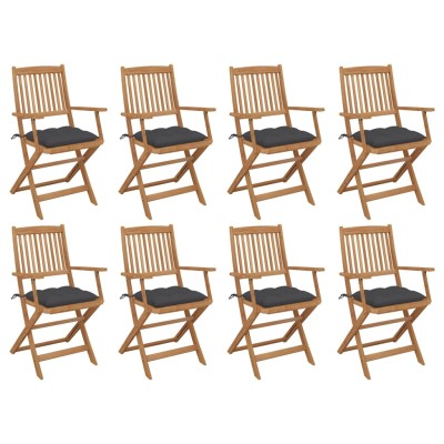 Folding outdoor chairs with...