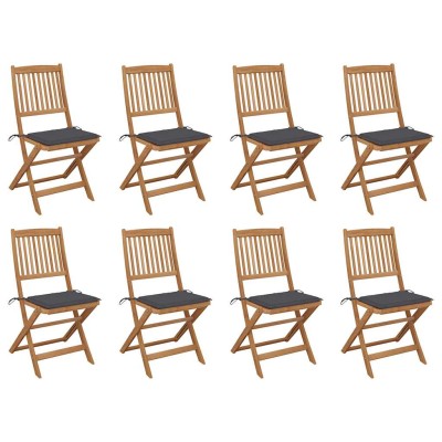 Folding outdoor chairs with...