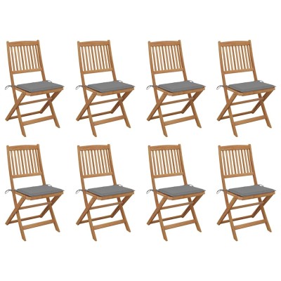 Folding outdoor chairs with...