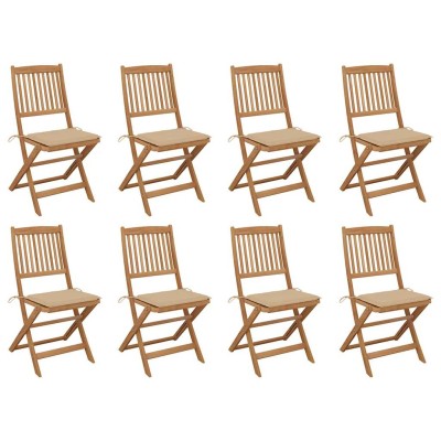 Folding outdoor chairs with...