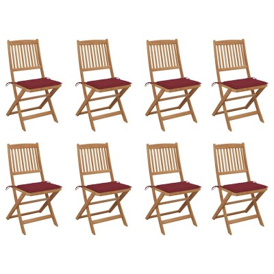 Folding outdoor chairs with...