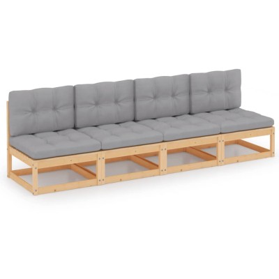 Four-seater garden sofa...
