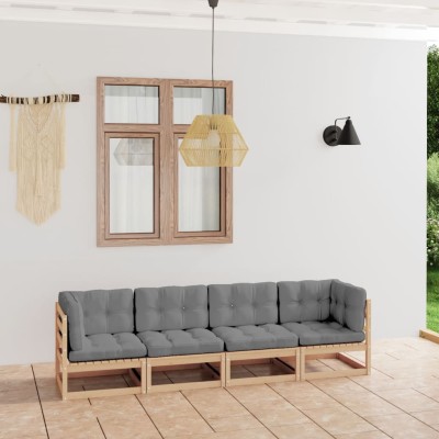 Four-seater garden sofa...