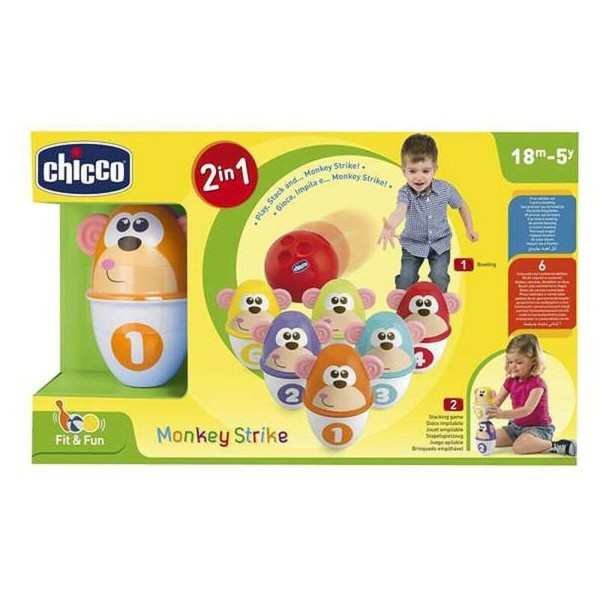 Keeglimäng Monkey Strike Chicco (7 pcs)