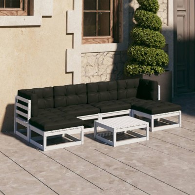 Garden set with cushions, 7...