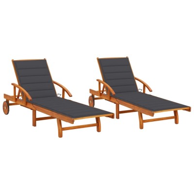 Sunbeds with mattresses, 2...