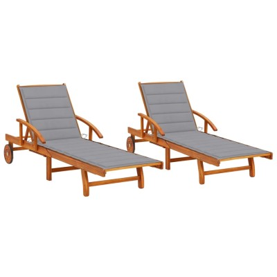 Sunbeds with mattresses, 2...