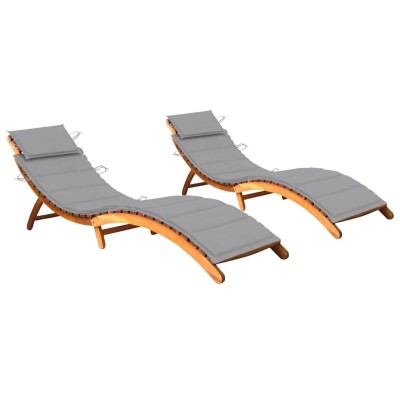 Sunbeds with mattresses, 2...