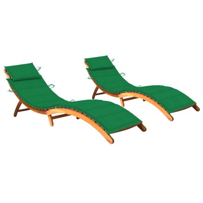 Sunbeds with mattresses, 2...