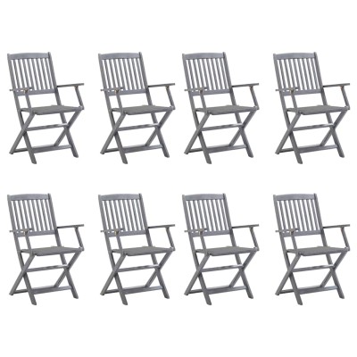 Folding outdoor chairs with...