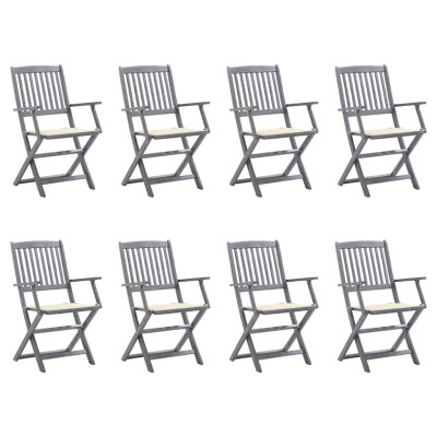 Folding outdoor chairs with...