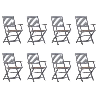 Folding outdoor chairs with...