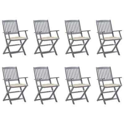Folding outdoor chairs with...