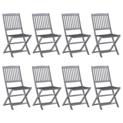 Folding outdoor chairs with...