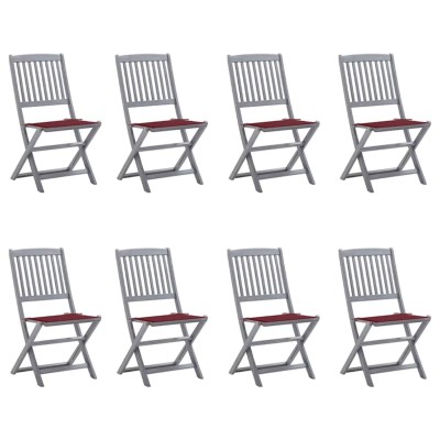 Folding outdoor chairs with...