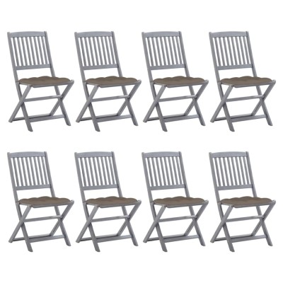 Folding outdoor chairs with...