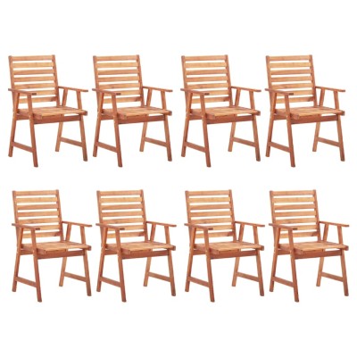 Outdoor dining chairs, 8...