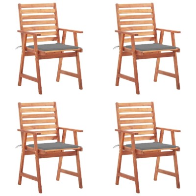 Outdoor dining chairs with...