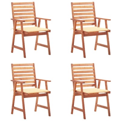 Outdoor dining chairs with...