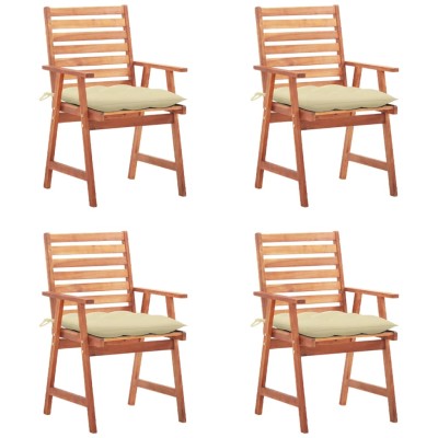 Outdoor dining chairs with...