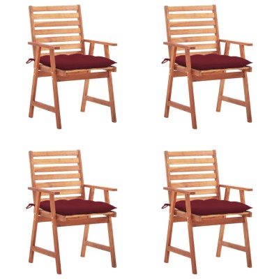 Outdoor dining chairs with...