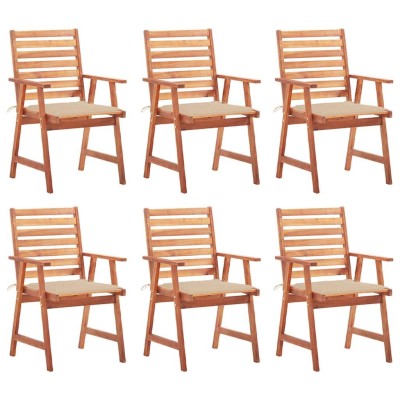 Outdoor dining chairs with...