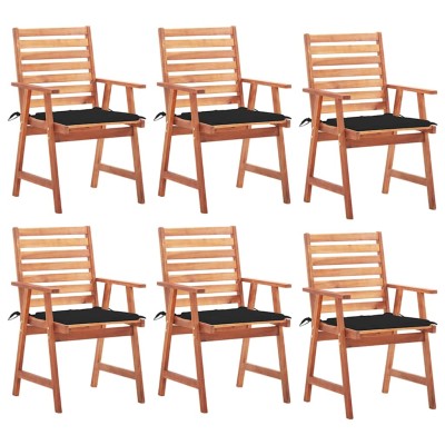 Outdoor dining chairs with...