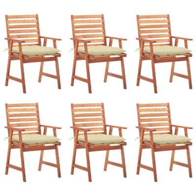 Outdoor dining chairs with...