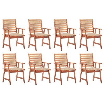 Outdoor dining chairs with...