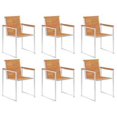 Garden chairs, 6 pcs.,...