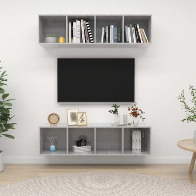 Wall-mounted TV cabinets, 2...