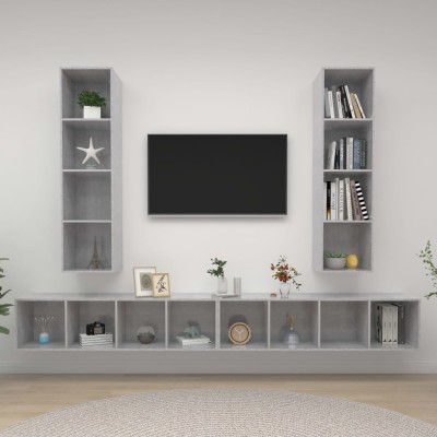 Wall-mounted TV cabinets, 4...