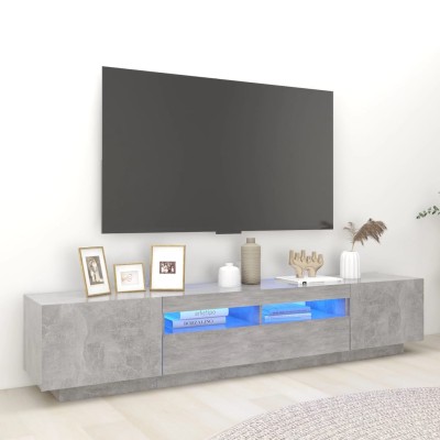 TV cabinet with LED,...