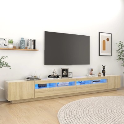 TV cabinet with LED...