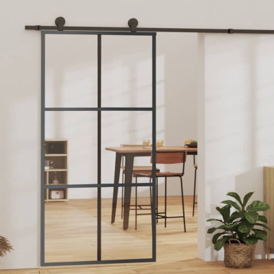 Sliding door with hardware...