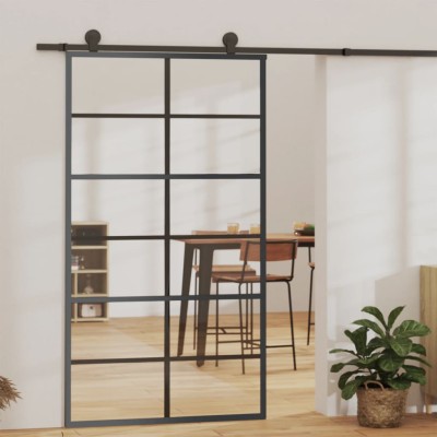 Sliding door with hardware...