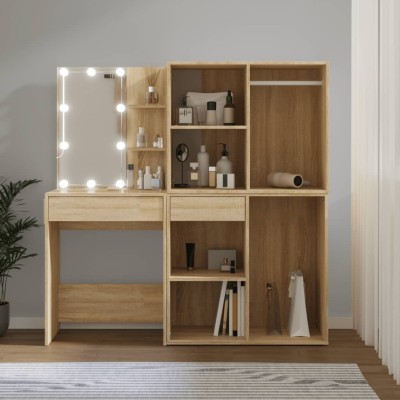 Dressing table with LED and...