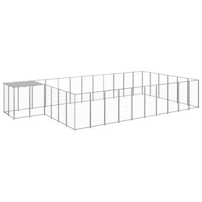 Dog enclosure, silver,...