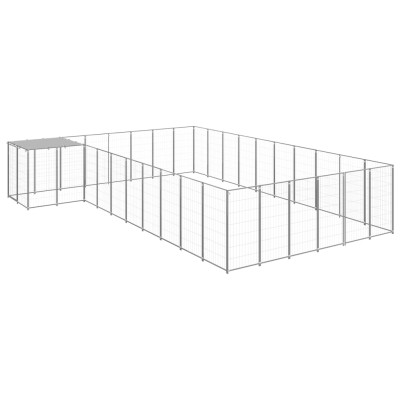 Dog enclosure, silver,...