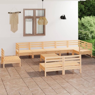 Garden lounge set, 10...