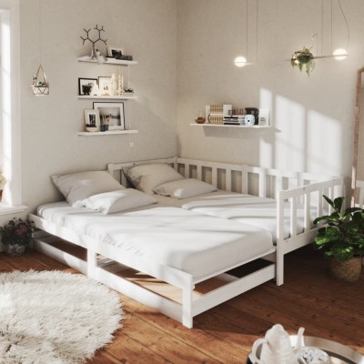 Pull-out bed, white,...