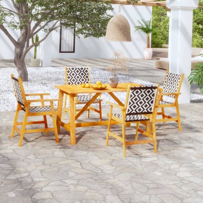 Garden dining set, 5 parts,...