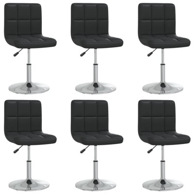 dining chairs, 6 pcs.,...