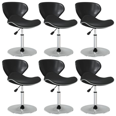 dining chairs, 6 pcs.,...