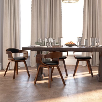 Dining room chairs, 4 pcs.,...
