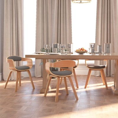 Dining room chairs, 4 pcs.,...