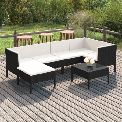 Garden set with cushions, 7...