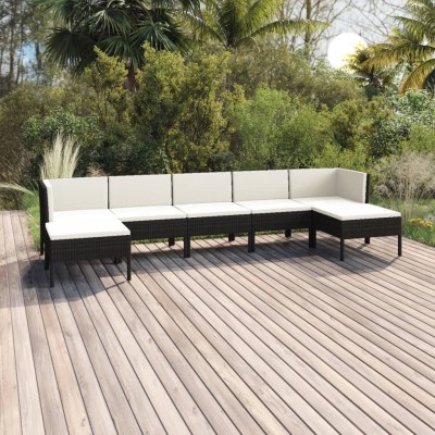 Garden set with cushions, 7...